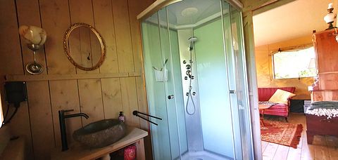 Glamping med privat hottub - 5
