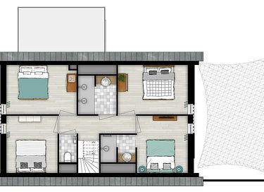 10-persoons vakantiehuis vlakbij het water  - 28