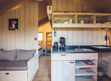 Stoere safaritent voor 5 personen  - 3
