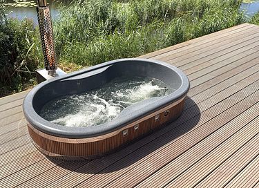 Romantische glamping lodge met privé hottub - 21