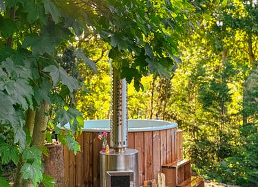 Maison dans la forêt avec jardin de bien-être privé - 36