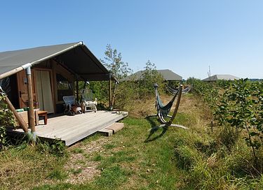 Glamping-Zelt mit Whirlpool und toller Aussicht - 8