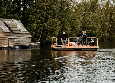 Slapen op een vlot op de Loosdrechtse plassen - 5