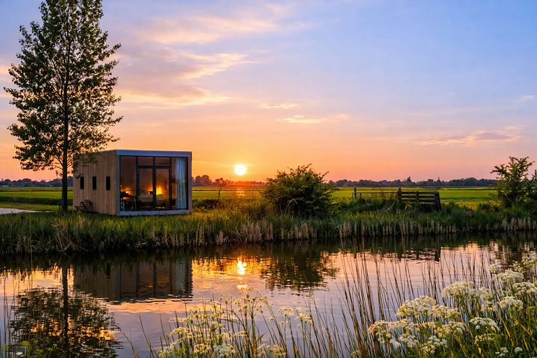 Tiny house aan het water in Friesland - 1