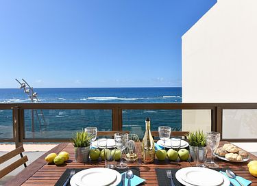 Appartement met groot balkon aan zee (4p) - 1