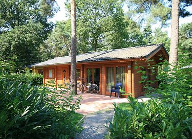 Logement de vacances en bois dans un beau parc de vacances