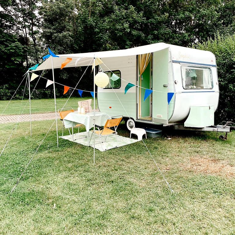 Overnachten in een retro caravan - 1