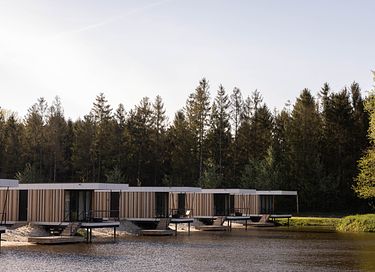 Pavillon romantique pr 2 avec sauna au bord de l'eau - 7