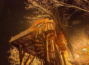 Sleeping Among the Tree Tops in a Wooden Castle - 9