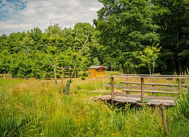 Logement de vacances dans les bois avec cheminée - 26