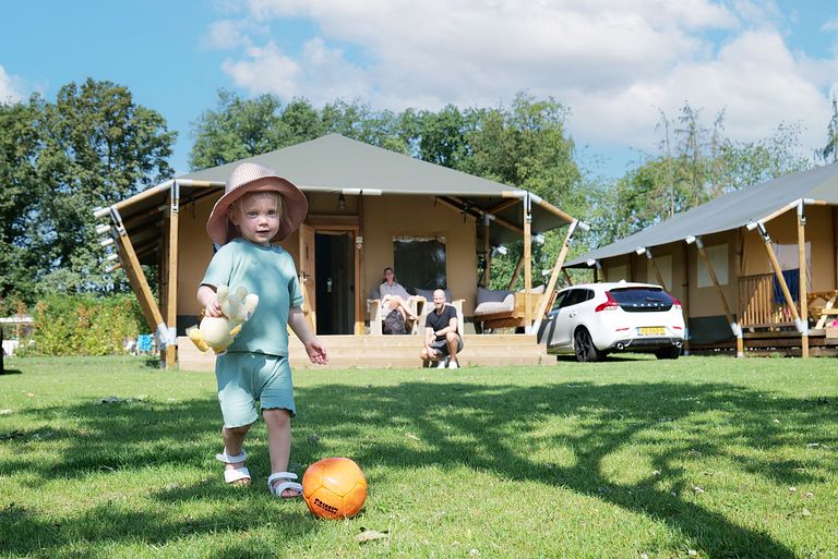 Luxe safaritent op kindvriendelijk park - 1