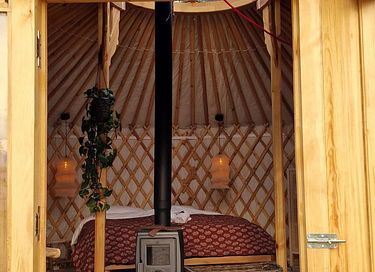 Panorama Yurt voor 2-4 personen - 11