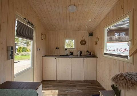 Charmante glamping-wagen in het groen - 4