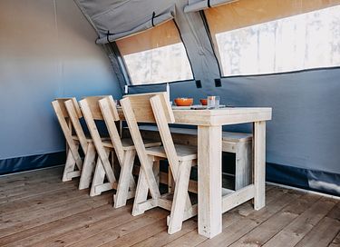 Design tent op de Veluwe voor 5 personen - 16