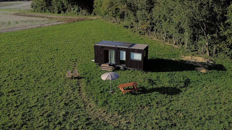 Duurzaam tiny house met weids uitzicht - 1