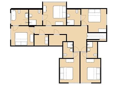 Villa di lusso per gruppi con piscina privata e sauna - 54
