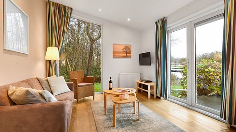 Chalet mit Steg am See in Drenthe - 2