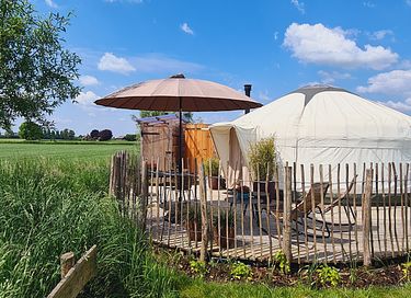 Luxe yurt met Bohemien chic interieur - 34