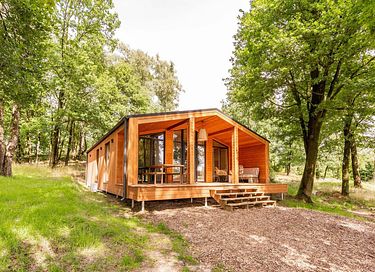Houten lodge (5p) in mooie omgeving - 3