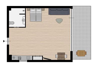 Appartement au bord de l'eau à Zeeland - 9
