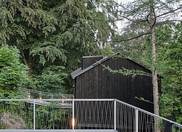Unique cabane dans les arbes avec sauna privé dans les Ardennes - 35