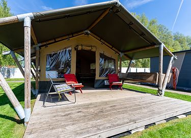 Tente safari au bord de l'eau pour 4 personnes - 12
