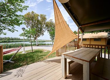 5-person glamping tent on the Costa Brava - 5
