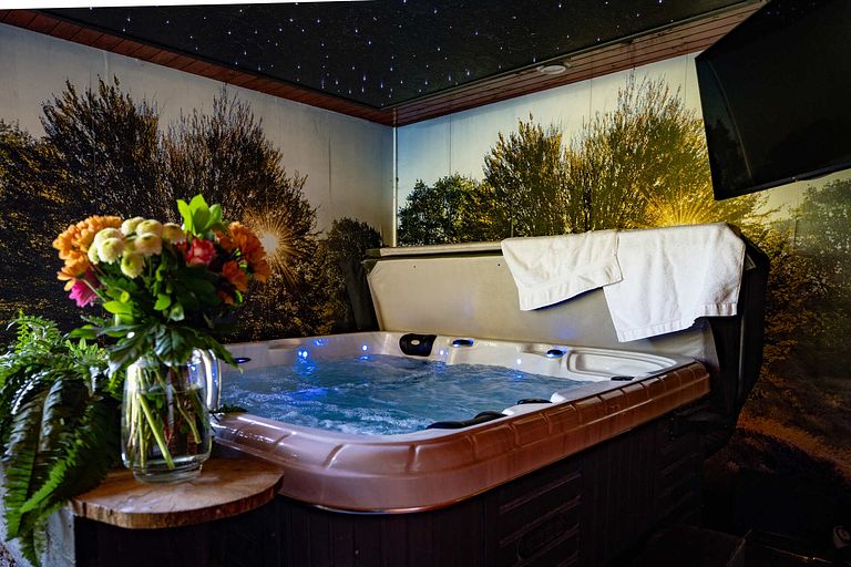 Chalet with private jacuzzi and sauna - 1