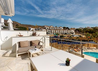 modern appartement aan het strand