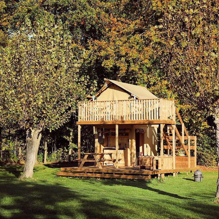 Tente glamping (2p) en hauteur ! - 1