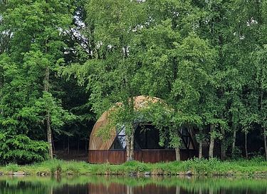 Luxe dome met Noors bad in de Ardennen - 27