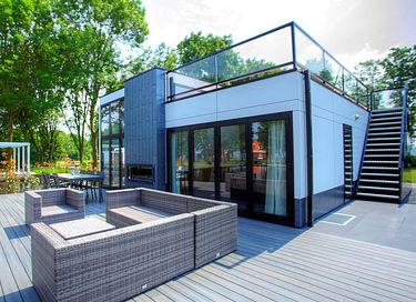 Design vakantiehuis (6p) vlakbij de zee 