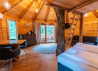 Cabane unique pour 2 personnes