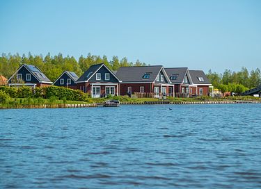 Watervilla aan het IJsselmeer