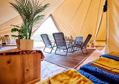 Leuke glamping tent (5 pers) in Brabant - 4