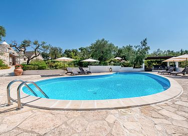 Unieke trullo voor 4 personen met zwembad - 5