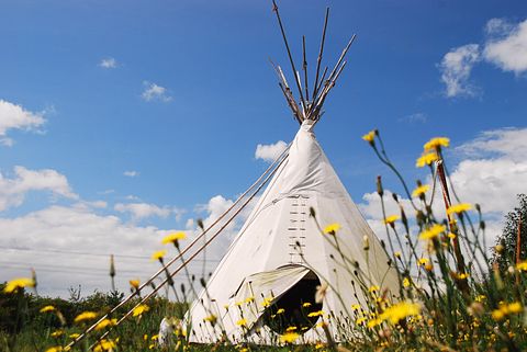 Passer la nuit dans un tipi sur une petite île - 3