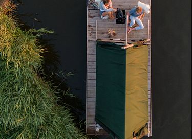 Unique stay on a motorized raft - 6