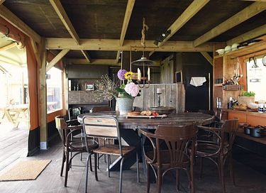 Geräumiges Glamping-Zelt mit Dusche an der Küste - 4
