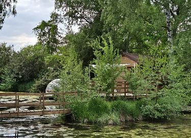 Ferienwohnung mit schwimmendem Kuppelzelt - 5