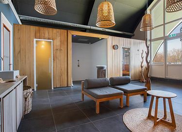 Luxury hotel room with bathtub on Texel - 16
