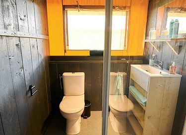 Villatent met privé sanitair op de Veluwe - 12