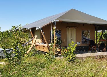 Glamping met privé hottub - 11