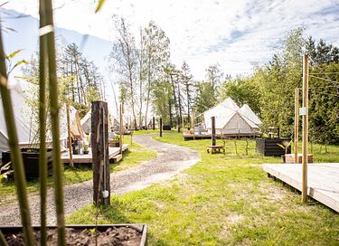 Glamplodge met privé sanitair in Friesland - 8