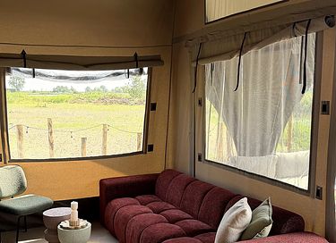 Luxe lodge met hottub in de natuur - 15