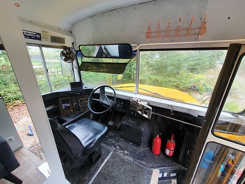 Overnight in an American School Bus - 4