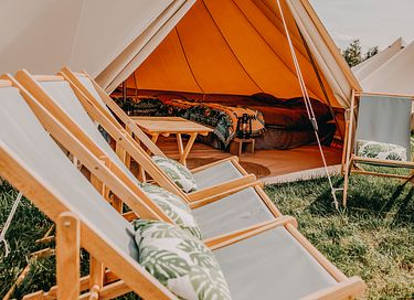 Ruime safaritent (4 pers) op te gekke camping - 2
