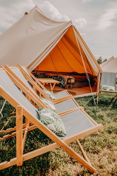 Ruime safaritent (4 pers) op te gekke camping - 2