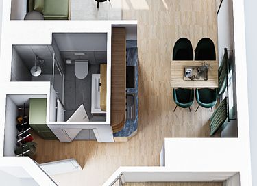 Penthouse met prachtig uitzicht in Winterberg - 17