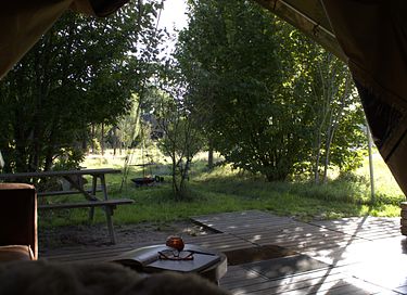 Tenthuisje met hottub op het platteland - 18